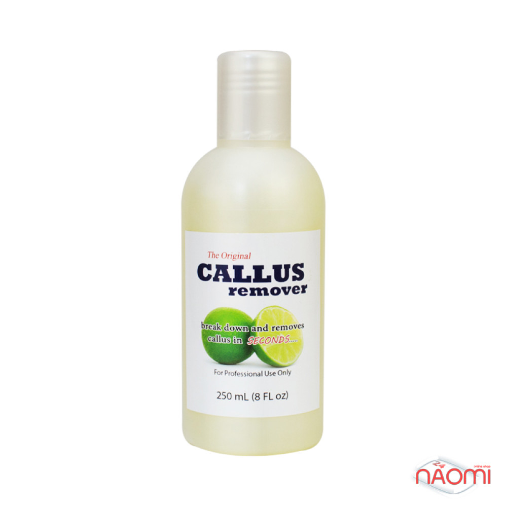 Кислотный пилинг для ручного педикюра Nailite Callus Remover цитрус, 250 мл