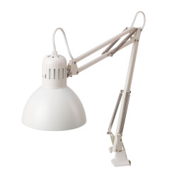 Настільна лампа-штатив IKEA Tertial, колір білий
