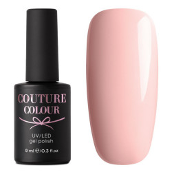 Гель-лак Couture Colour 182 нежный десертно-розовый. 9 мл