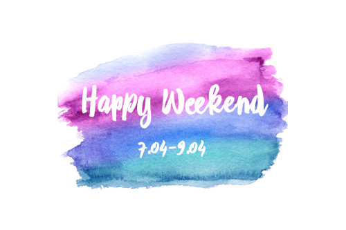 Happy Weekend з 07.04 по 09.04.2017-го! 