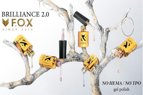 F.O.X Brilliance 2.0: діамантове сяйво для нігтів!