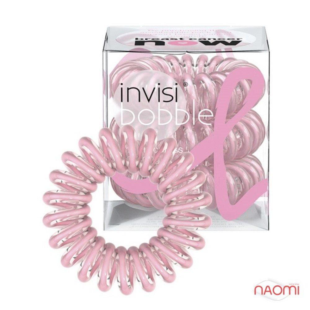 Резинка-браслет для волос Invisibobble ORIGINAL Pink Power, цвет розовый, 30х16 мм, 3 шт.