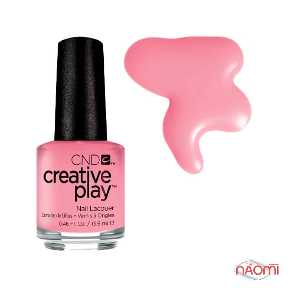 Лак CND Creative Play 404 Oh Flamingo, рожевий, 13,6 мл