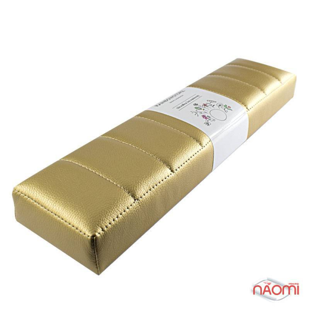 Підлокітник для рук Rainbow Store Преміум настільний прямий 42х10,5х4,5 см, колір золото