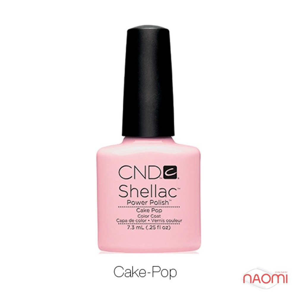 CND Shellac Cake Pop ніжний рожевий з бузковим відтінком. 7.3 мл