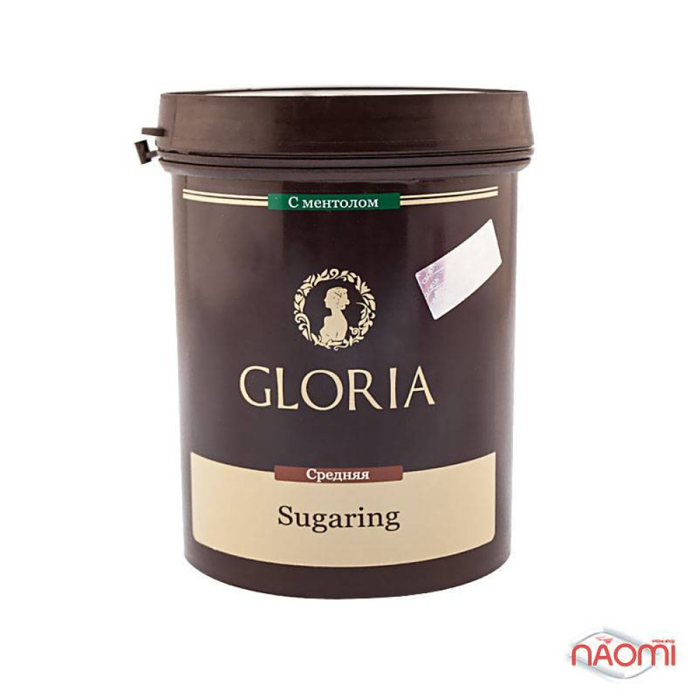 Паста для шугарингу Gloria середня з ментолом, 0,8 кг