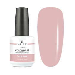 База кольорова Atica Color Base Calm Pink ніжний рожевий 15 мл