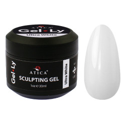 Гель-желе моделюючий Atica Gel-Ly Sculpting Gel Ultra Whit екстра білий 30 мл