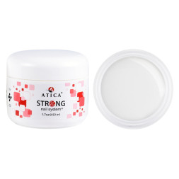 Гель моделирующий Atica Strong Cover Gel Pure White молочный 50 мл