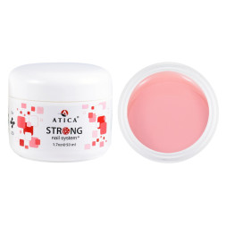 Гель моделирующий Atica Strong Cover Gel Rose Shadow розовая тень 50 мл