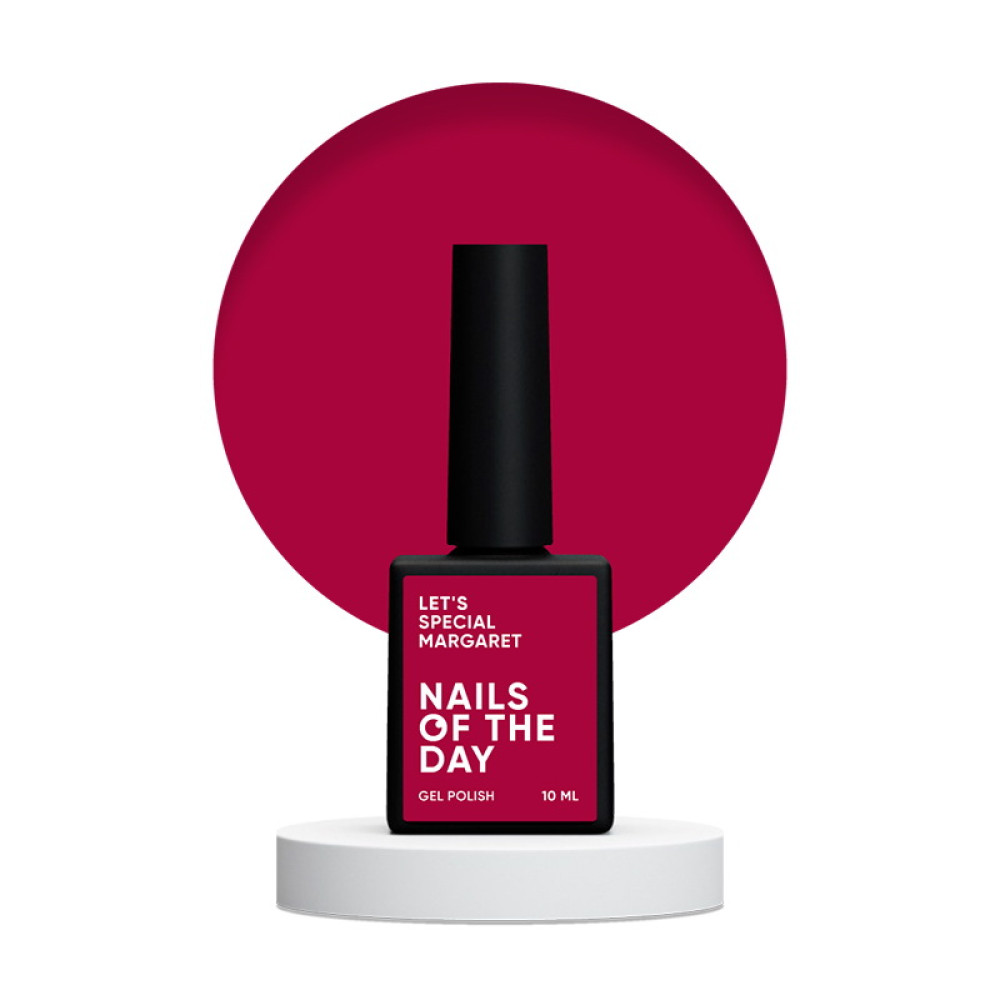 Гель-лак Nails Of The Day Lets Special Red Collection Margaret темная маджента 10 мл