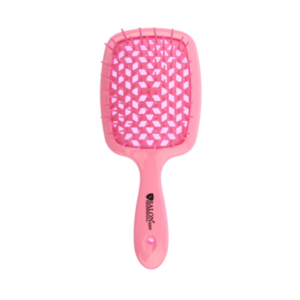 Гребінець для волосся Salon Professional SP0099 20.5х8.5 см глянцевий колір рожевий