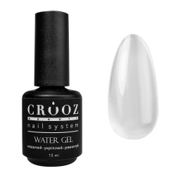 Жидкий гель Crooz Water Gel 01 для укрепления и моделирования прозрачный 15 мл