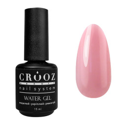 Рідкий гель Crooz Water Gel 03 для зміцнення та моделювання рожевий 15 мл