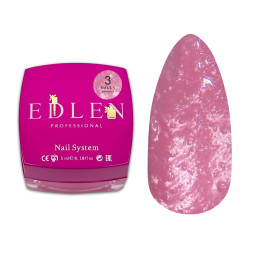 Гель для дизайну Edlen Professional Sugar Gel 03 цукровий рожевий 5 мл