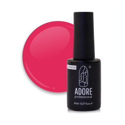 Гель-лак Adore Professional 270 Shock неонова насичена малина. 8 мл