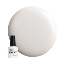 Гель моделирующий NUB Fast Builder In A Bottle 02 Milk с кисточкой. молочный. 14 мл