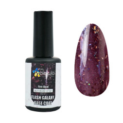 База світловідбиваюча Nails Molekula Flash Galaxy Base 06 Fire Opal Вогняний опал 12 мл