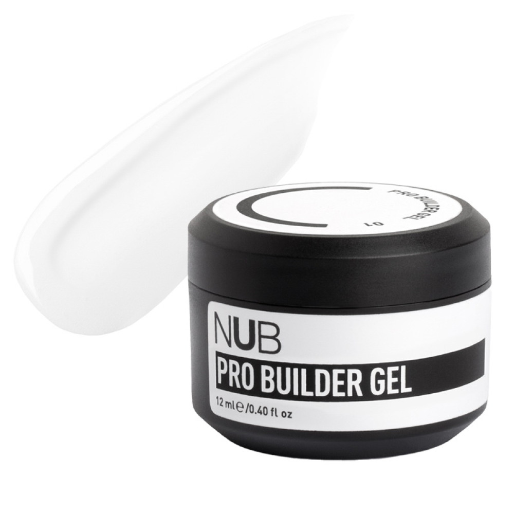 Гель моделирующий NUB Pro Builder Gel 01 классический прозрачный 12 мл