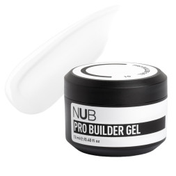 Гель моделирующий NUB Pro Builder Gel 01 классический прозрачный 12 мл