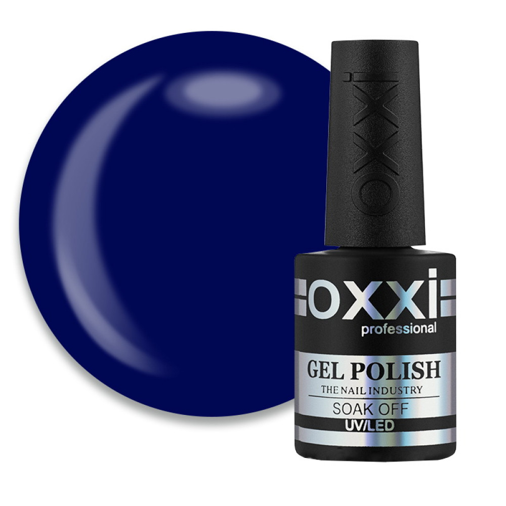 Гель-лак Oxxi Professional 352. темно-синій. 10 мл