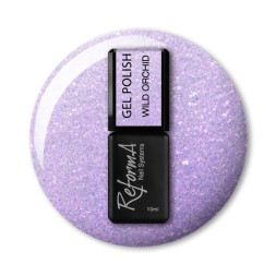 Гель-лак ReformA Flower Bling Wild Orchid 941189 сиренево-розовая слюда и перламутр 10 мл