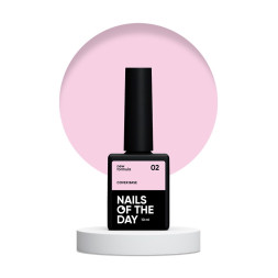 База камуфлююча Nails Of The Day Cover Base New Formula 02 рожево-нюдовий 10  мл