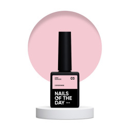 База камуфлирующая Nails Of The Day Cover Base New Formula 03 нежно-персиковый 10 мл