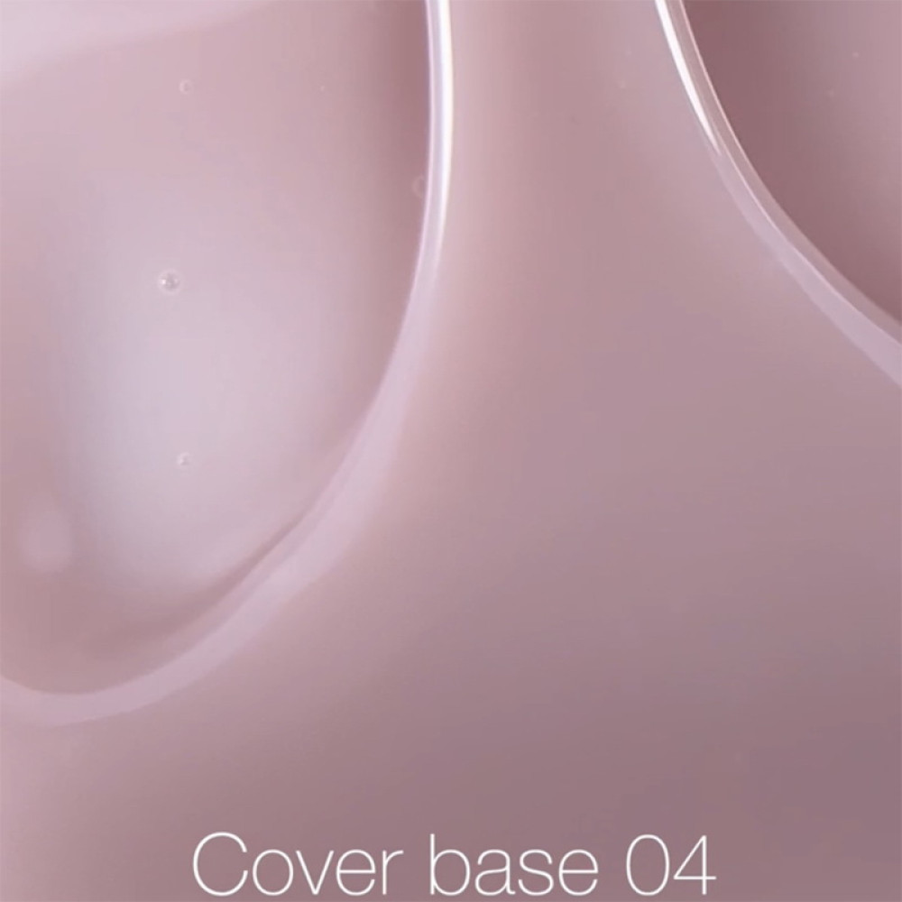 База камуфлююча Nails Of The Day Cover Base New Formula 04 напівпрозорий пудрово-рожевий 10  мл