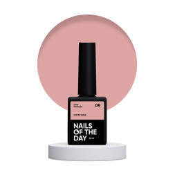 База камуфлююча Nails Of The Day Cover Base New Formula 09 нюдовий 10  мл