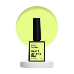 Гель-лак Nails Of The Day Lets Special 233 Lemonade ніжно-жовтий 10 мл