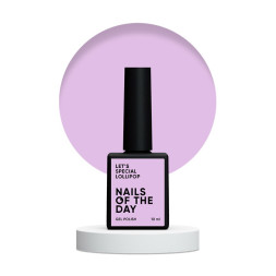 Гель-лак Nails Of The Day Lets Special 273 Lollipop блідо-фіолетовий 10 мл