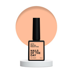 Гель-лак Nails Of The Day Lets Special 181 Peach Fuzz ніжно-персиковий 10 мл