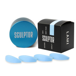 Валики силиконовые для ламинирования ресниц Sculptor Lash Open Look Mix Blue S. M. L. XL