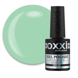 Гель-лак Oxxi Professional 104 мятний. 10 мл