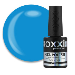 Гель-лак Oxxi Professional 107 світлий синій. 10 мл