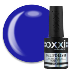 Гель-лак Oxxi Professional 245 яскравий синій. 10 мл