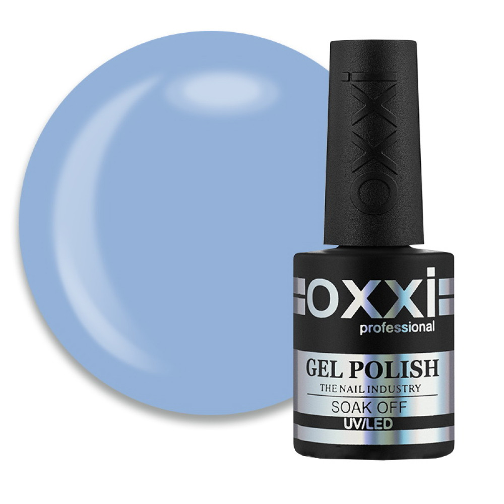 Гель-лак Oxxi Professional 106 блакитний. 10 мл