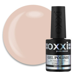 Гель-лак Oxxi Professional French 003 персиковый. персиковый полупрозрачный. 10 мл