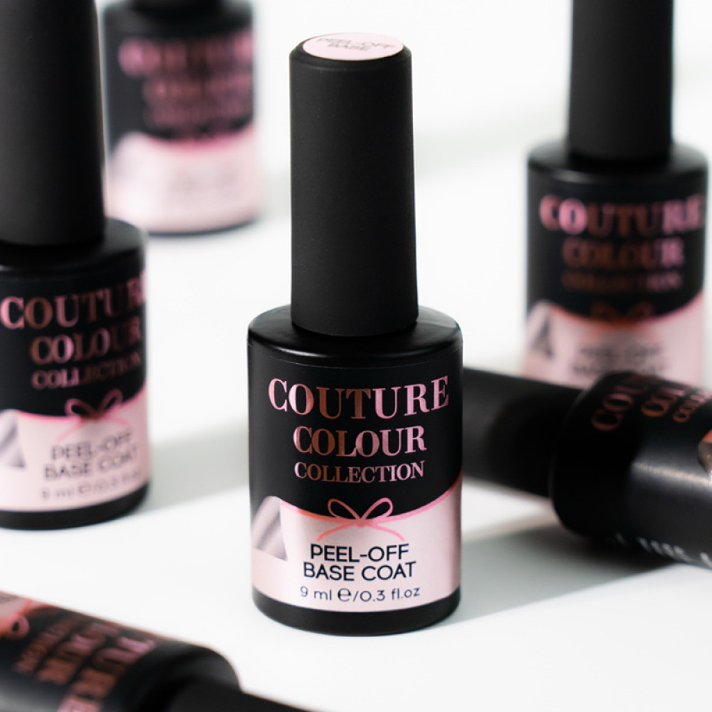 База. що легко знімається. для гель-лаку Couture Colour Peel Off Base Coat 9 мл