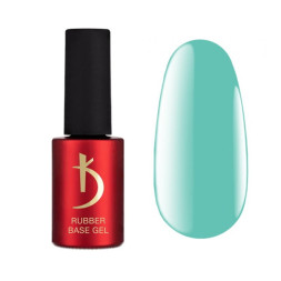 База кольорова Kodi Professional Color Rubber Base Gel Macarons Mint. мятно-блакитний. 7 мл