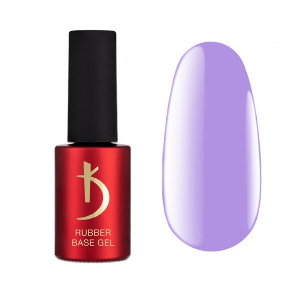 База цветная Kodi Professional Color Rubber Base Gel Macarons Purple Haze. пепельно-фиолетовый. 7 мл