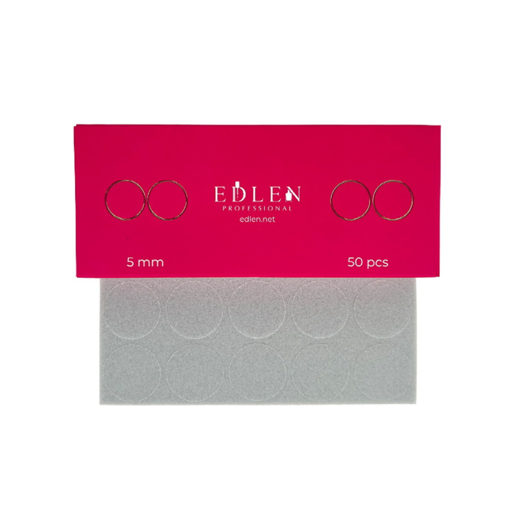 Змінні файли для педикюрного диска Edlen Professional Baf Podo-disk L D 25 мм 100 грит 50 шт колір сірий