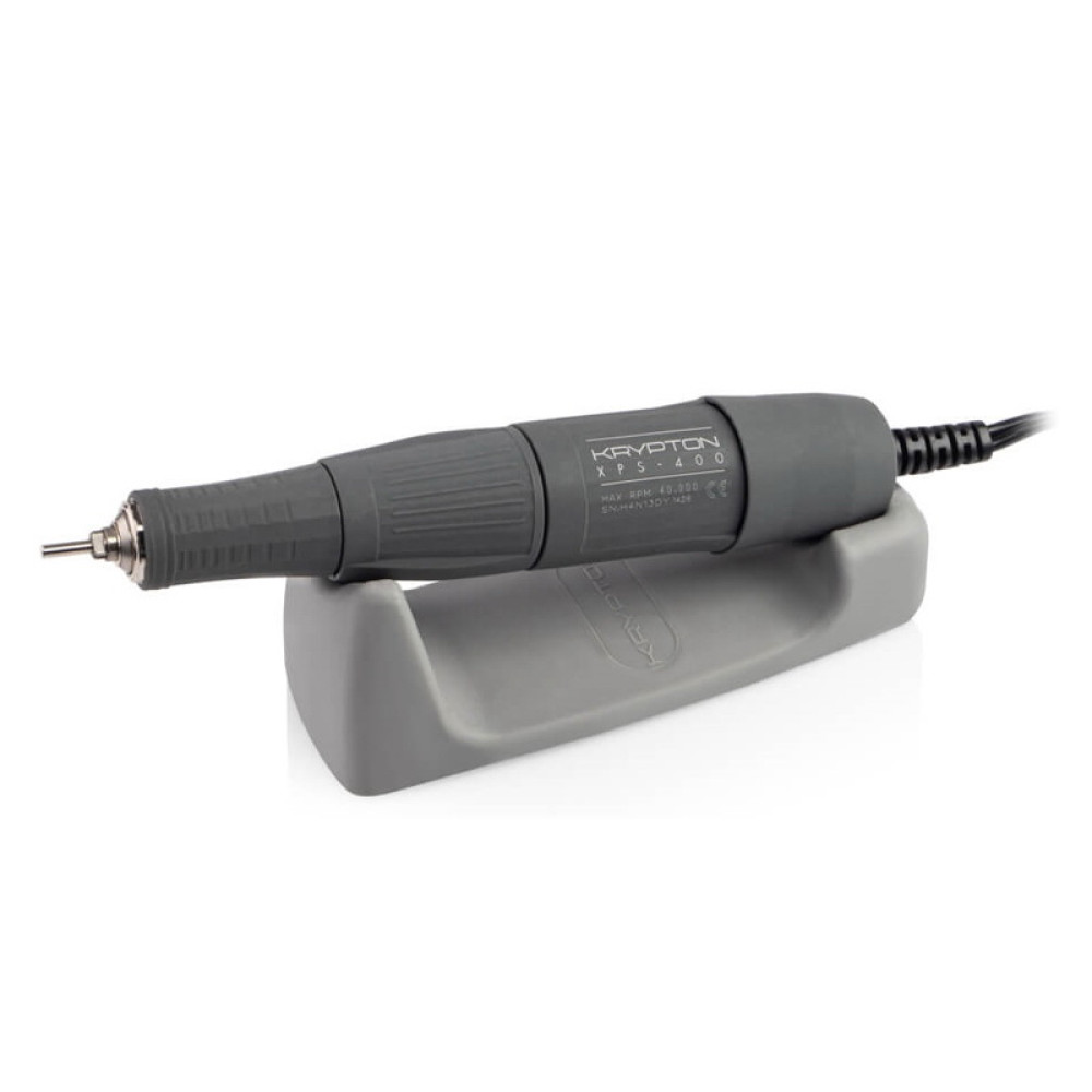 Ручка для фрезера Krypton XPS-400 40 000 оборотов/мин разъем на 3 контакта цвет серый