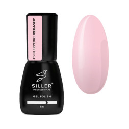 База для педикюра Siller Professional Pedicure Base 01 нежный розовый 8 мл