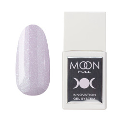 Рідкий гель Moon Full Liquid Builder Gel BG28 для зміцнення та моделювання блідий лілово-рожевий з перламутром та шимером 15 мл