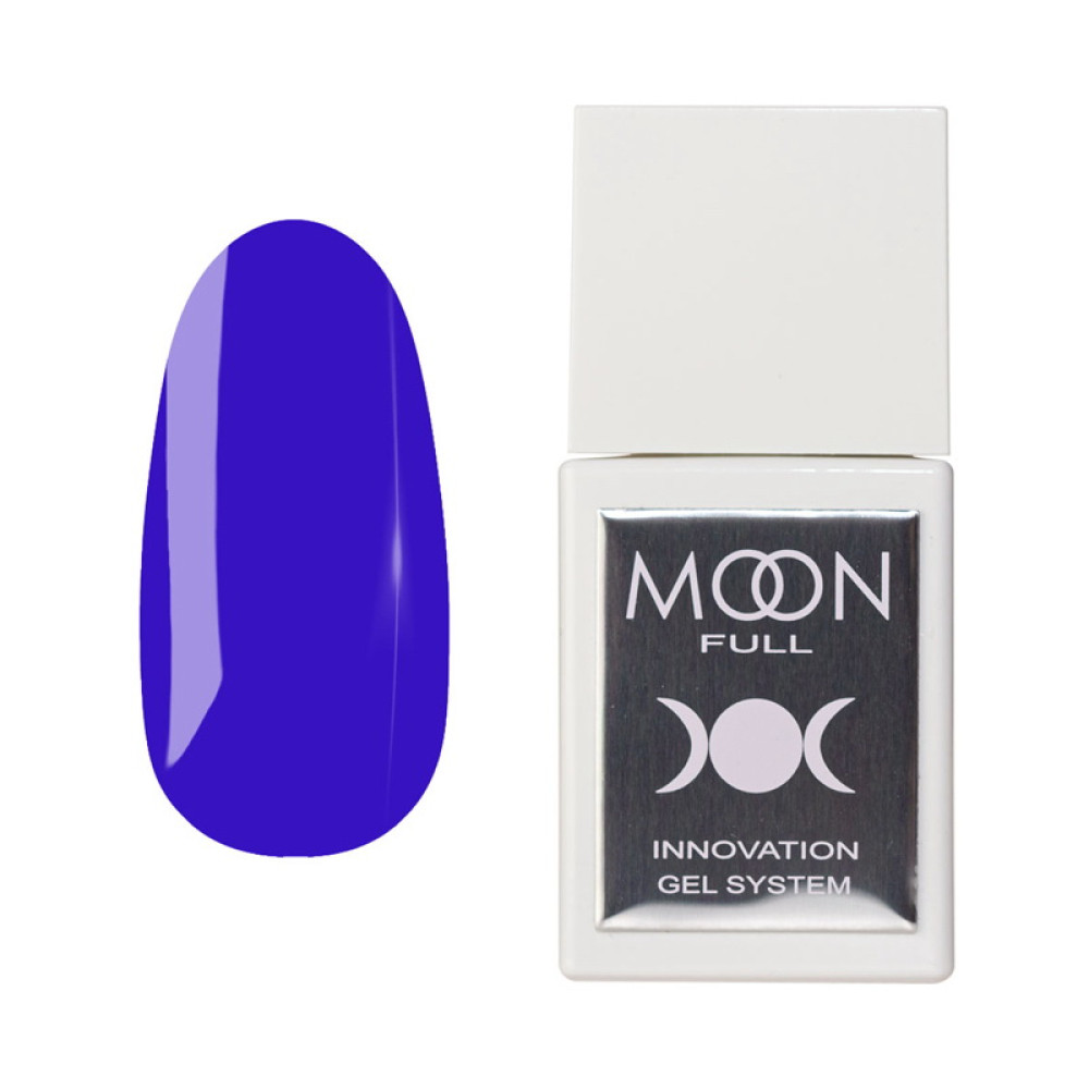 Рідкий гель Moon Full Liquid Builder Gel BG48 для зміцнення та моделювання синій 15 мл