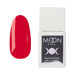 Рідкий гель Moon Full Liquid Builder Gel BG50 для зміцнення та моделювання червоне бордо 15 мл