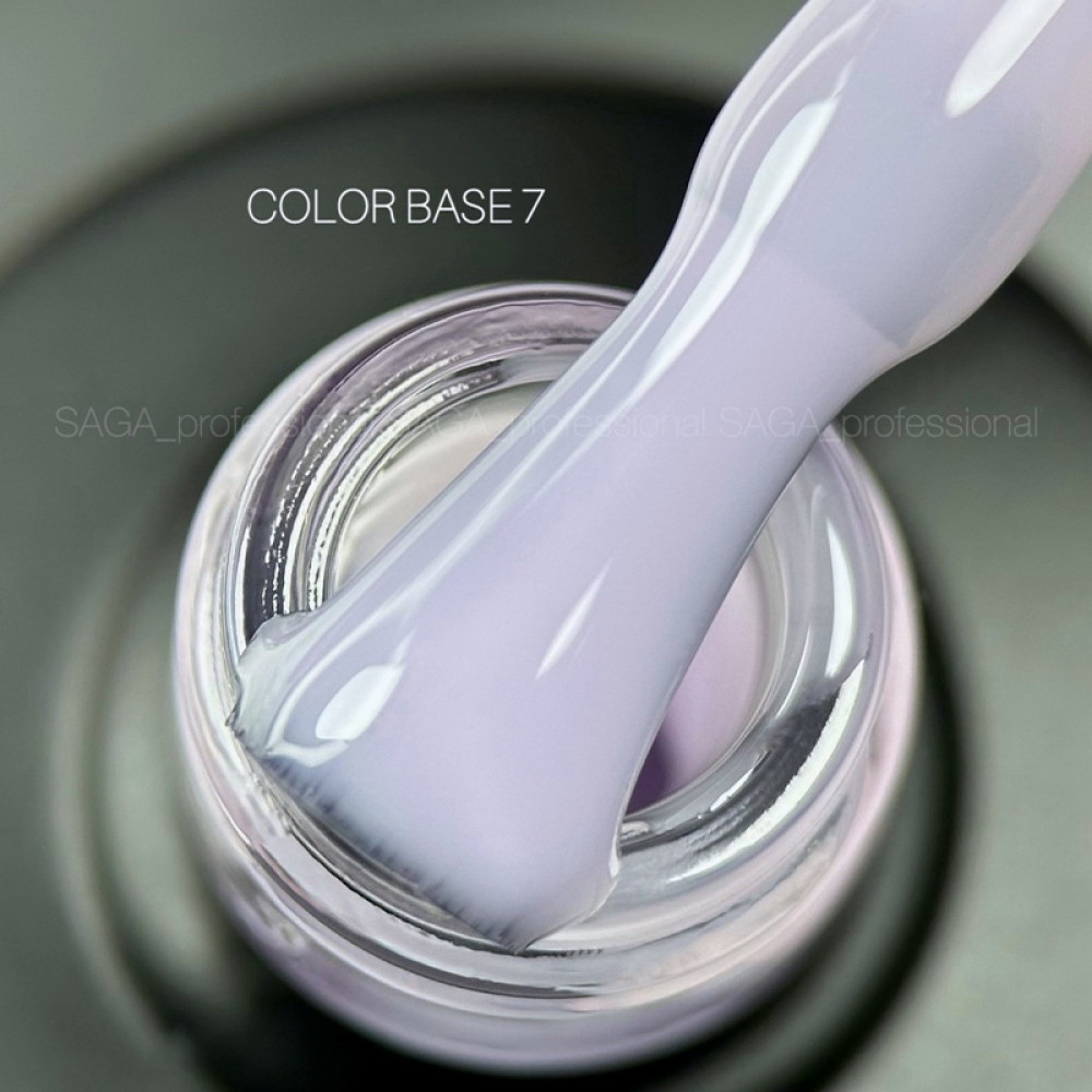 База кольорова Saga Professional Color Base 007 сіро-ліловий 9 мл