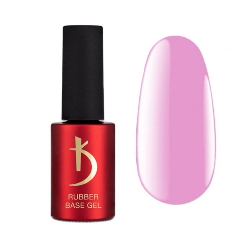 База кольорова Kodi Professional Color Rubber Base Gel Macarons Bubble Gum. світло-рожевий. 7 мл